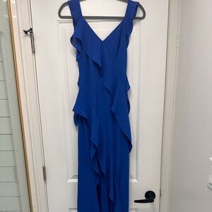 Amanda Uprichard Cantara Gown in Royal - Size S /Small